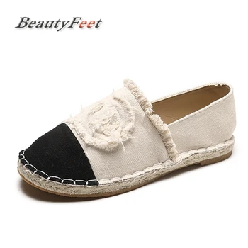 

New Fashion Comfortable Seasons Women Espadrilles Shoes Flats Summer Shoes Slides Ladies Woman Casual Loafers High Quality