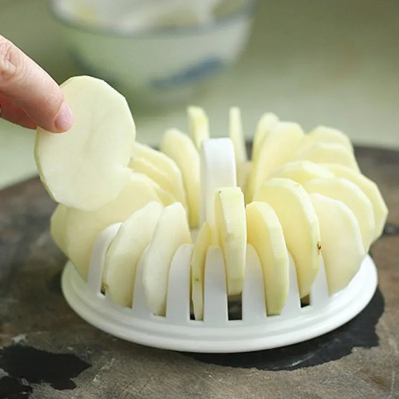 

DIY Baking Pan Microwave Potato Chip Maker Chips Baking Tray Oven Potato Mud Pressure Machine Snacks Maker Kitchen Gadget X