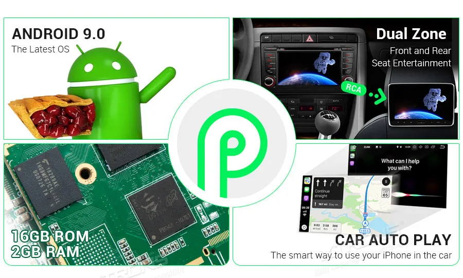 Perfect 7" Quad-Core 1.5GHz CPU Android 9.0 Pie OS Car DVD Multimedia GPS Radio for Seat Exeo 2008-2013 with Full RCA Output Support 2 Perfect 7" Quad-Core 1.5GHz CPU Android 9.0 Pie OS Car DVD Multimedia GPS Radio for Seat Exeo 2008-2013 with Full RCA Output Support 2