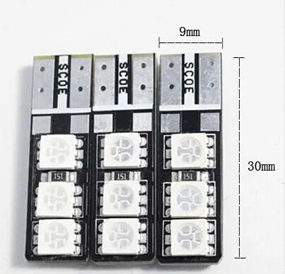 Для peugeot 208 308 308/308 SW 308 CC 308 II 508 508 SW SCOE новинка 2X6SMD 5050LED фонарь освещения номерного знака лампы источник света автомобиля для укладки волос