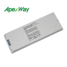 ApexWay Silver 59Wh Laptop Battery for Apple A1185 A1181 For MacBook 13″ MA701 MB403 MB402 MB061 MB062 MB404 MB881 MC374 MC375
