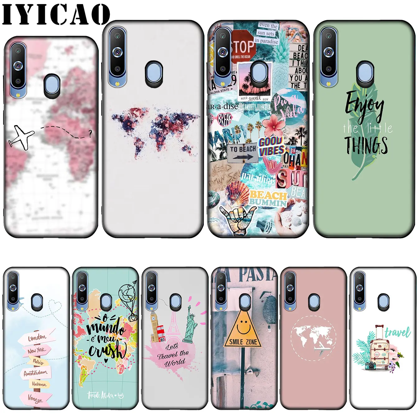 IYICAO Мягкий силиконовый чехол для Samsung Galaxy A10 A30 A40 A50 A70 M10 M20 M30|Бамперы| |