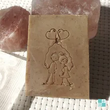 Друг шаблон ручной работы мыло штамп для мыла уплотнения Прозрачный Diy натуральный акриловый глав органическое мыло делая печать на заказ