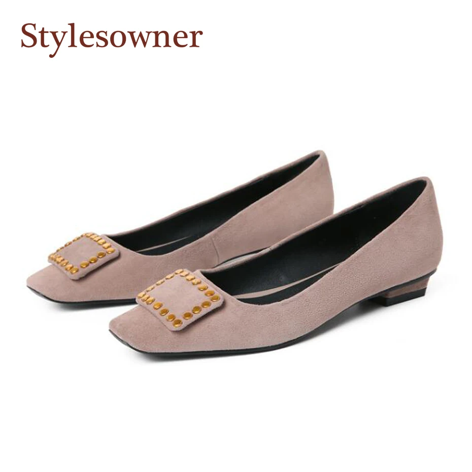 square toe shoes womens 2018