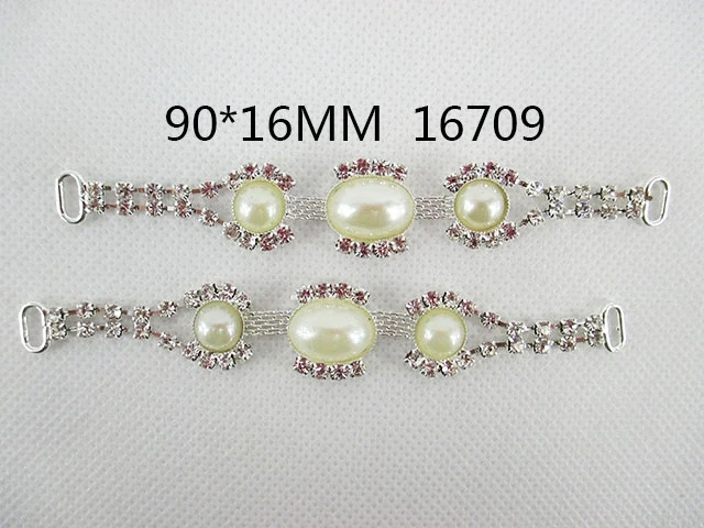 

25Y16709 kerryribbon diy 90*16mm with pearl for diy decoration accessories