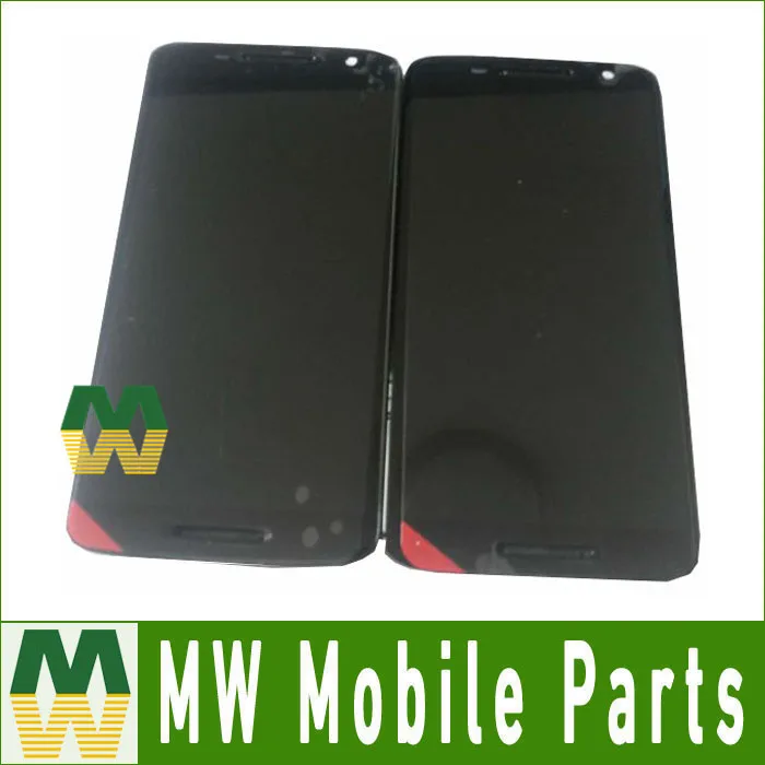 imágenes para Alta Calidad 1 PC/Lot Para Moto X juego X3 XT1561 XT1562 XT1563 Con Marco LCD Display + Touch screen Negro Color imágenes para Alta Calidad 1 PC/Lot Para Moto X juego X3 XT1561 XT1562 XT1563 Con Marco LCD Display + Touch screen Negro Color