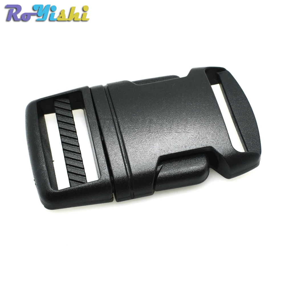1 1/4"(32mm) bing Plastic Arc & Flat Buckle for Backpack Straps