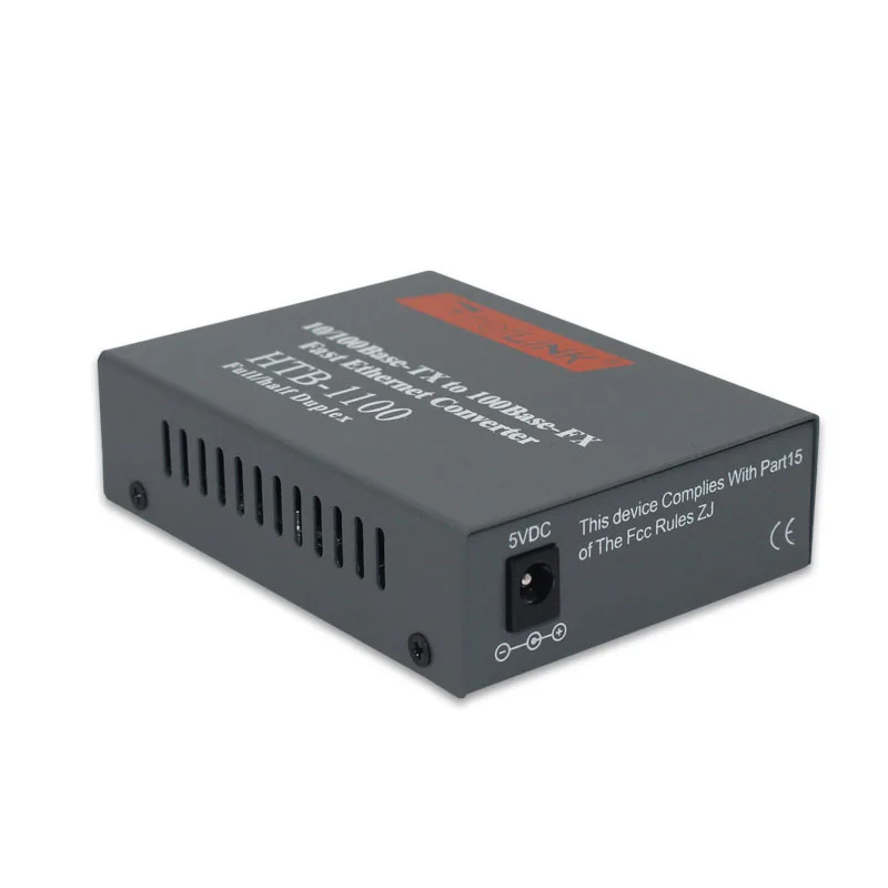 HTB-1100 оптические Media Converter 10/100 Мбит/с RJ45 HTB1100 многомодовый дуплексный волокна SC порт Converter 2 км