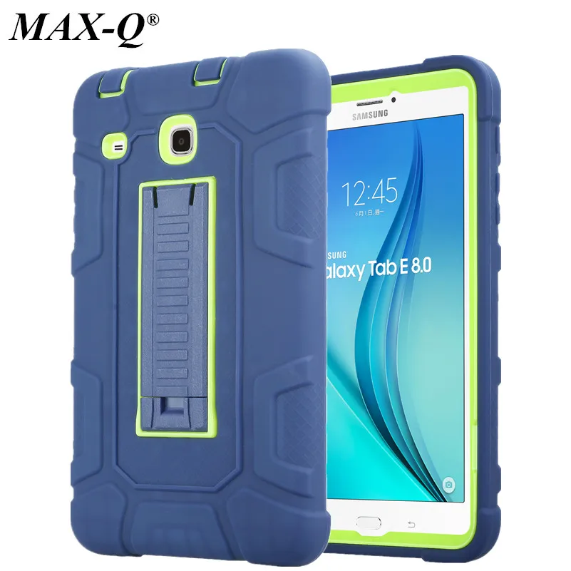 

MAX-Q For Samsung Galaxy Tab E 8.0 Case Cover Shockproof Heavy Duty Rugged Silicone Case For Galaxy Tab E 8.0 SM-T377 SM-T375