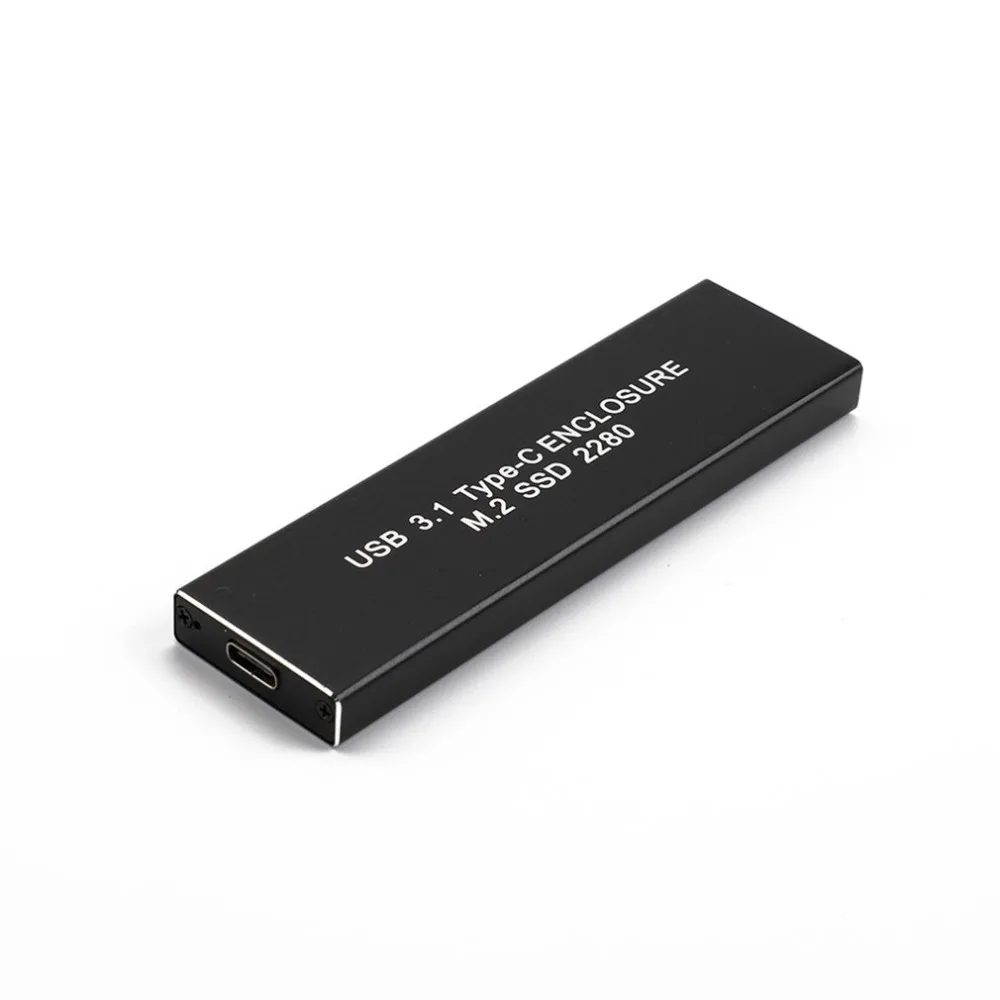 

ssd m2 128G USB 3.1 Type-C to M.2 Mobile External Hard Drive for Desktop Notebook Tablet