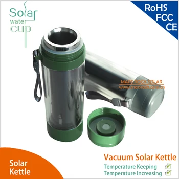 

Stainless Vacuum Solar Kettle Vacuum Cup Temperature Keeping and Temperature Increasing Fashion Water Cup