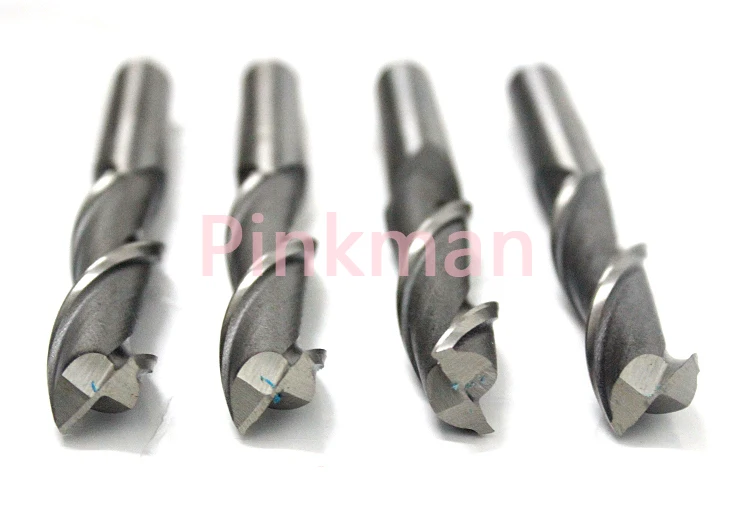 

2pcs Extra Long 16mm Two Flute HSS End Mill Cutter CNC Bit Extended lengthening