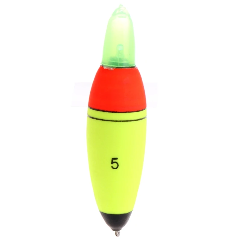

1PC Luminous Fishing Float LED Light Stick Night Foam Tube Buoy Electronic Glowing