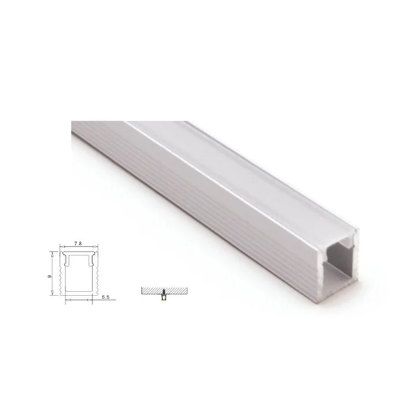 

1000mm/set, 13meter to 140meter/pack Mini Recessed surfaced mounted Aluminum led strip profile for 5mm led strip SDW005