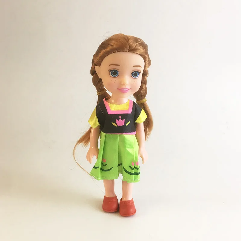

Frozen Elsa Anna Dolls Princess Disney Various clothes Action Toy Figures for girls birthday gift
