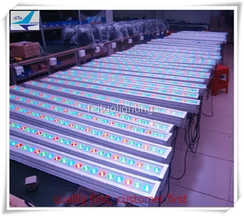 

2lot led outdoor wall washer 36x3w dmx linear rgb bar wallwasher or dmx wall washer stage light