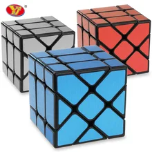 3x3x3 волшебный куб Skew Twist Puzzle интеллектуальные игрушки матовый синий Развивающие игрушки для детей Cubo Magico