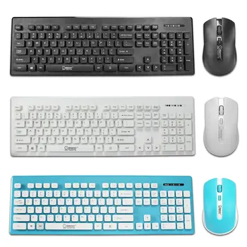 

Energy saving Wireless Keyboard Mouse mice Combos 2.4G Transmission Gaming Set Ergonomic English For PC Laptop