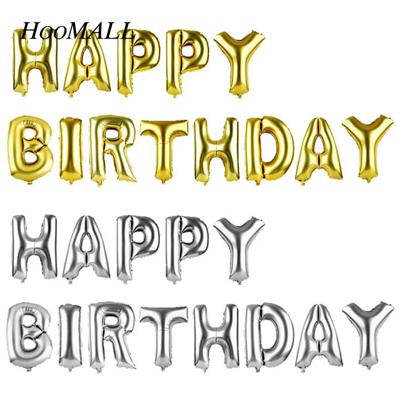 Aliexpress.com : Buy Hoomall 16Inch Happy Birthday Balloons Party