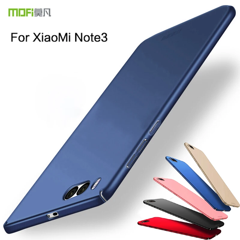 

For Xiaomi mi note 3 case PC hard back cover for xiaomi note 3 case MOFi mi note3 thin cover simple solid capa coque funda 5.5"