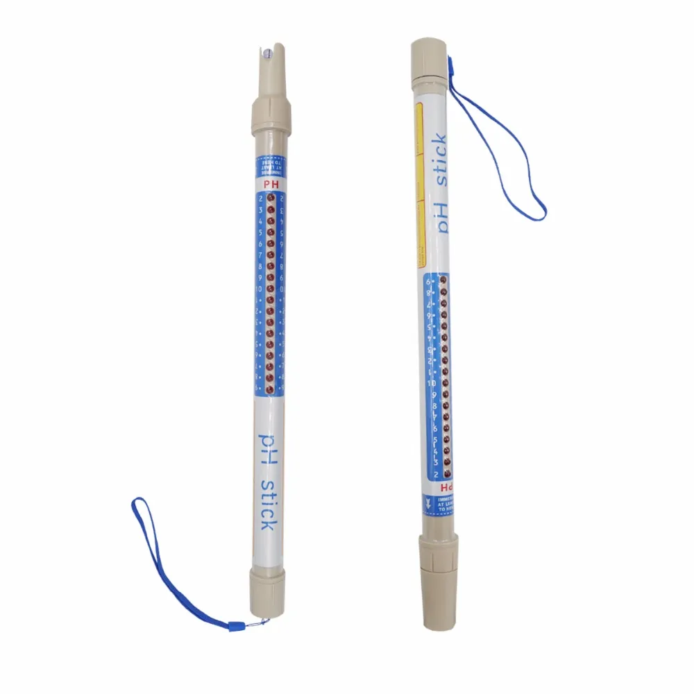 Handheld Waterproof pH Stick Hydroponic Dipstick Meter Tester Large Tank Pond Pool 2.1~10.8pH Range 20%off | Инструменты