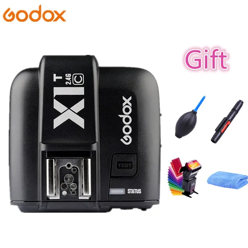 Беспроводной передатчик GODOX триггер для Canon Nikon Sony Fujifilm Olympus 2 4G TTL HSS с функцией
