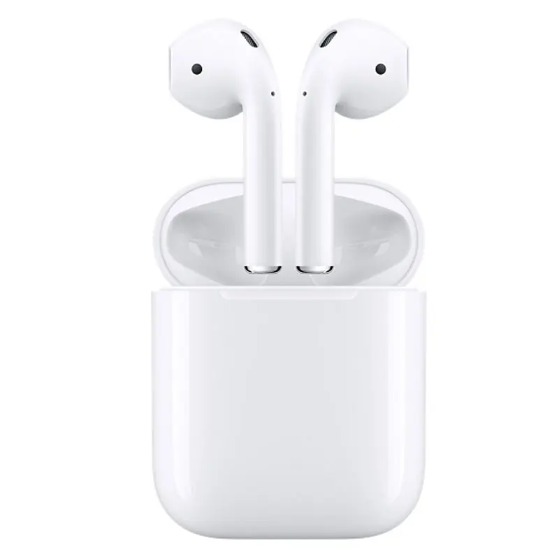 Apple Airpods беспроводные наушники Bluetooth ушные крючки мини портативные гарнитуры для iPhone iPad iPod Телефон Airpod наушники - Цвет: White