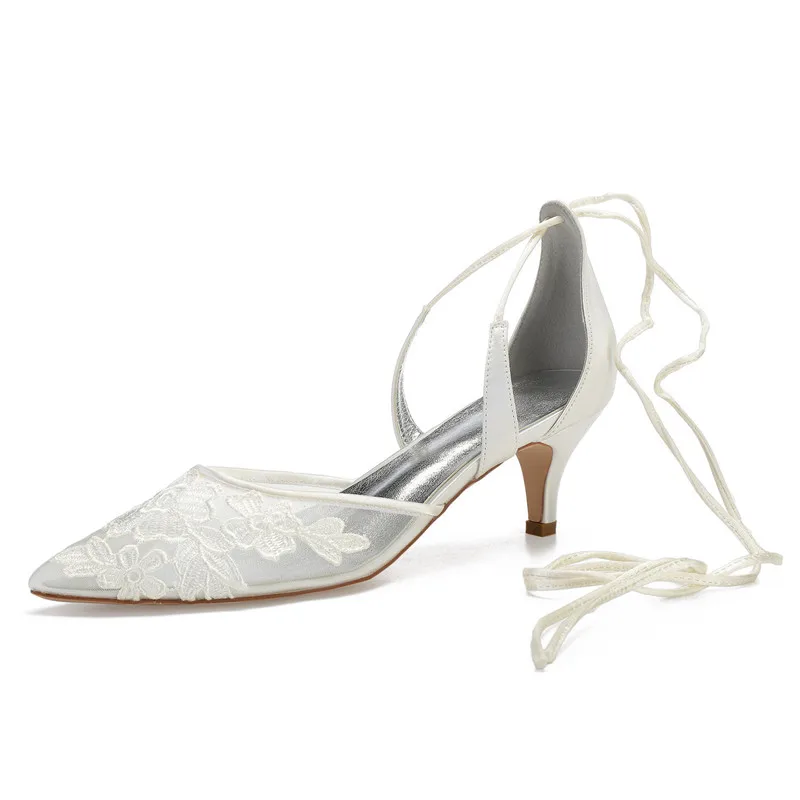 low heel clear heels