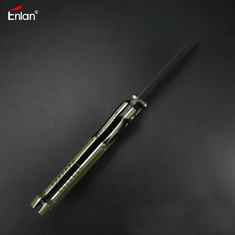 Складной нож ENLAN EW075 8Cr13Mov G10 с ручкой карманный тактический для кемпинга выживания