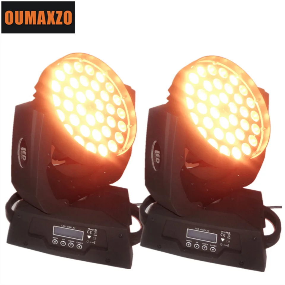 

2pcs/lot RGBAW LED zoom stage light 5 in 1 LED zoom wash moving head led dj wash light RGBWA 5in1 leds move head 36x15w dmx wash
