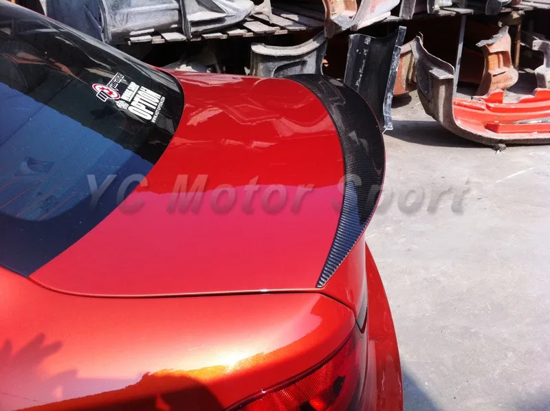 

Car Accessories Carbon Fiber RA Style Trunk Spoiler Fit For 2010-2012 1M Coupe Alpha 1M Rear Spoiler Wing Ducktail