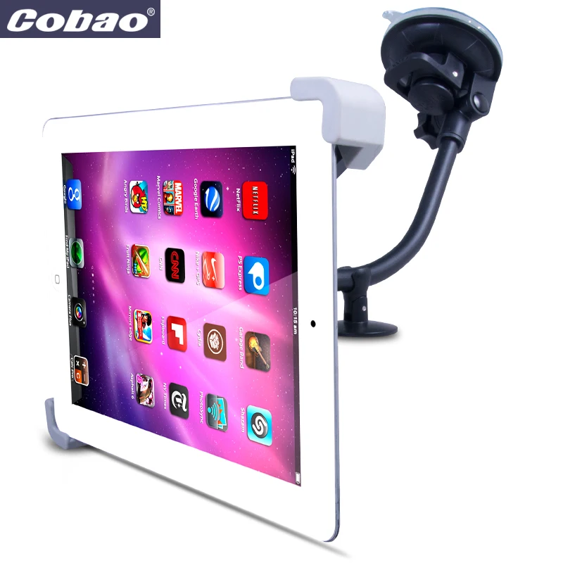 Cobao 7-11 дюймов длинная рука поддержка планшета автомобильная навигация планшет ПК держатель аксессуары крепление для автомобиля для Ipad mini pro Galaxy tab