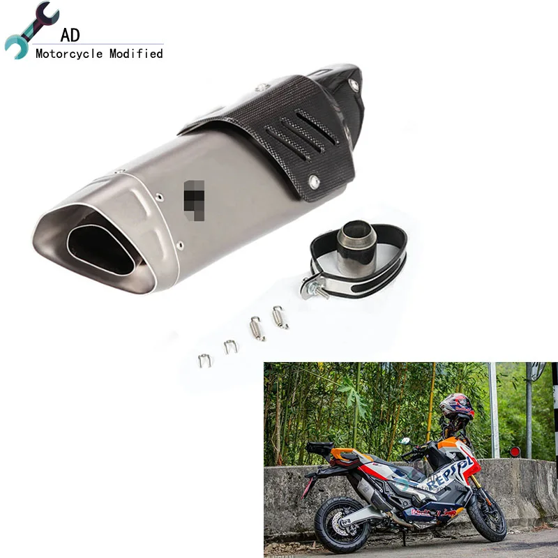 For Honda XADV 51MM Exhaust Pipe Muffler with Cover For Honda X ADV 750 db  Killer Motorcycle Accessories *|Exhaust \u0026 Exhaust Systems| - AliExpress