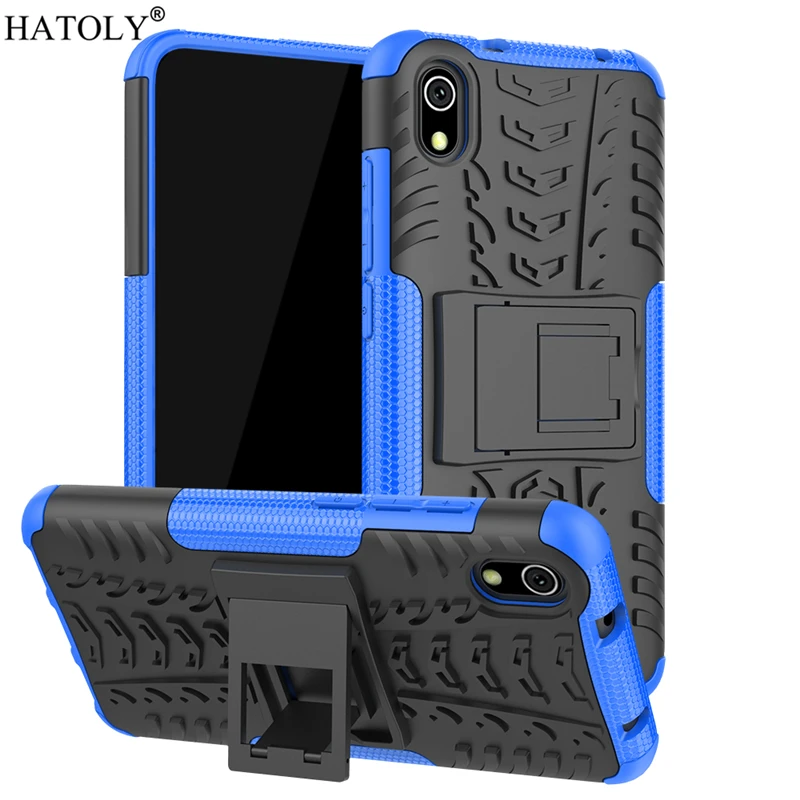 

For Cover Xiaomi Redmi 7A Case Anti-knock Heavy Duty Hard Armor Cover For Redmi 7A Silicone Phone Bumper Case For Redmi 7A Cover