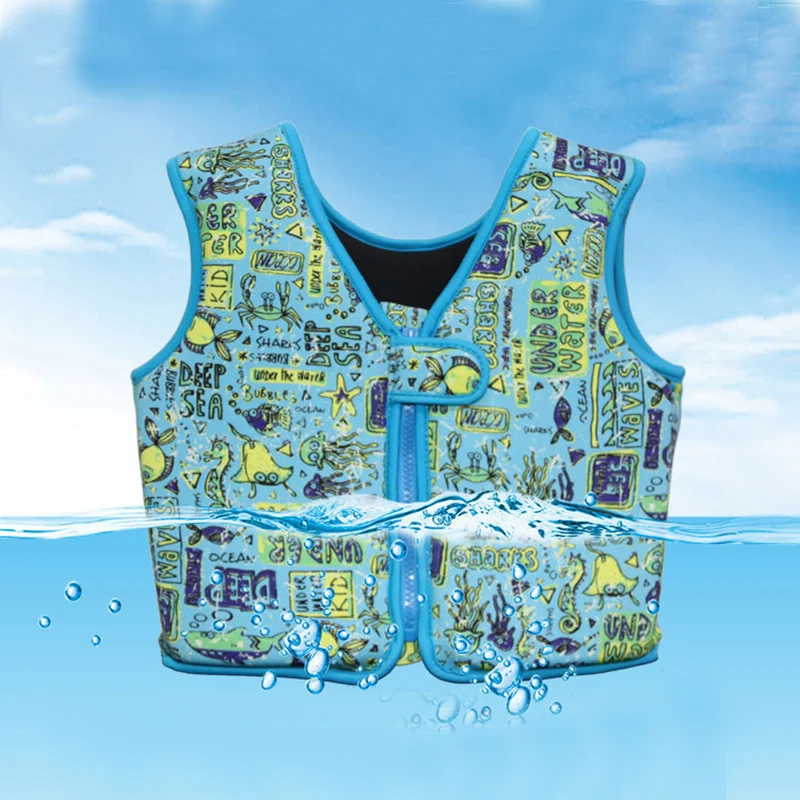 baby life vest jacket boy girl child children Cartoon buoyancy vests