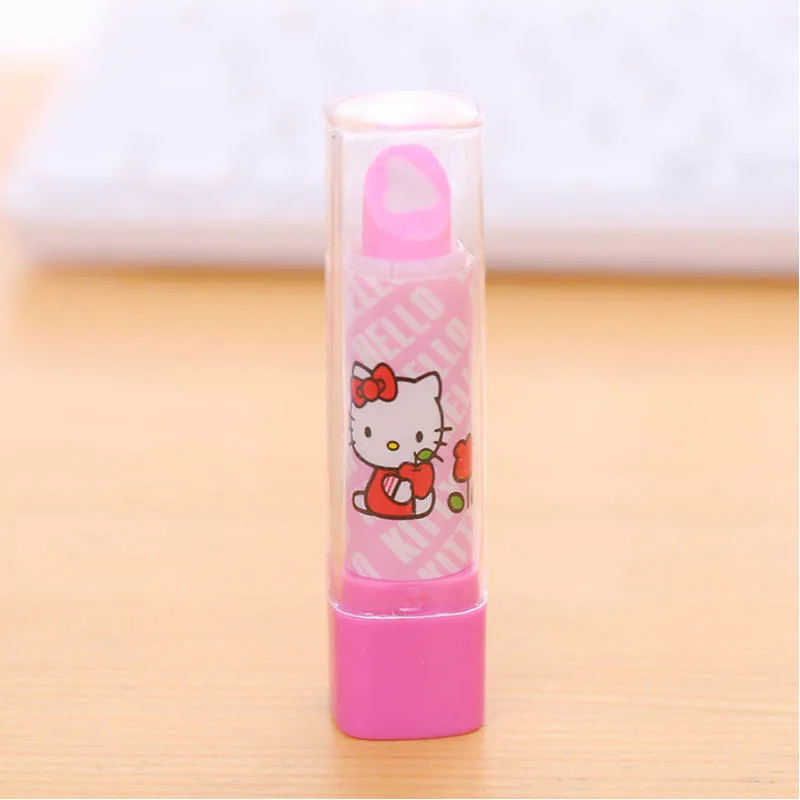 Kawaii Cartoon Lipstick Fruits Eraser