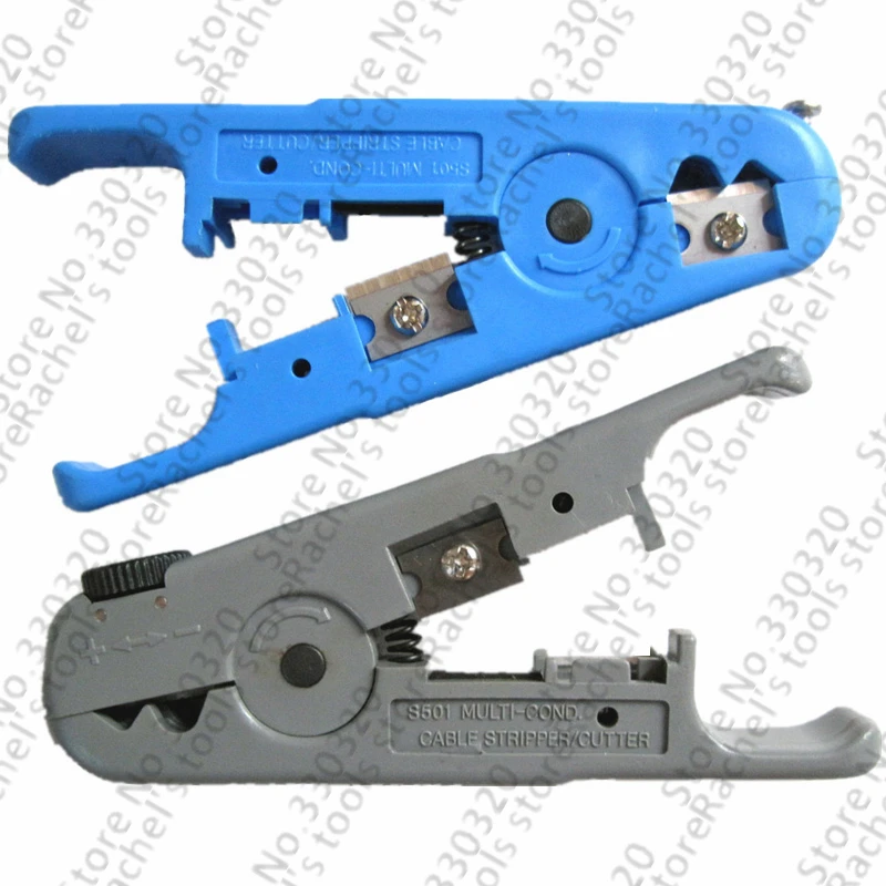 

Multifunctional UTP/STP Network Cable wire Cutter Stripper hand tool adjustable and unadjustable 2PCS