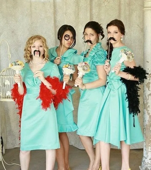 Восьмой шт DIY маска Photo Booth Реквизит Wendding День рождения украшения на палочке Fun пользу