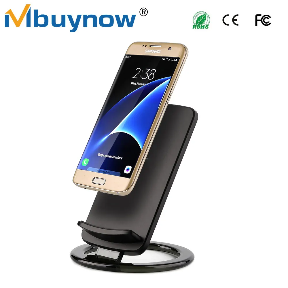 Universal Qi Fast Wireless Charger Charging non slip Pad