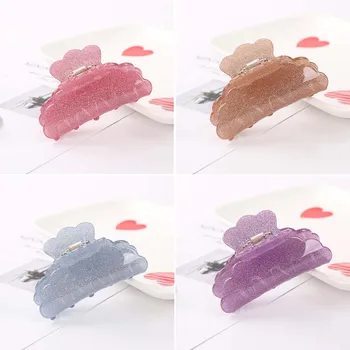 

Korean Style Adult Medium Size Large Hair Claw Bathing Tools Hairpin Clip Wild Small Clip Hair Accessories for Women Girl Ladies