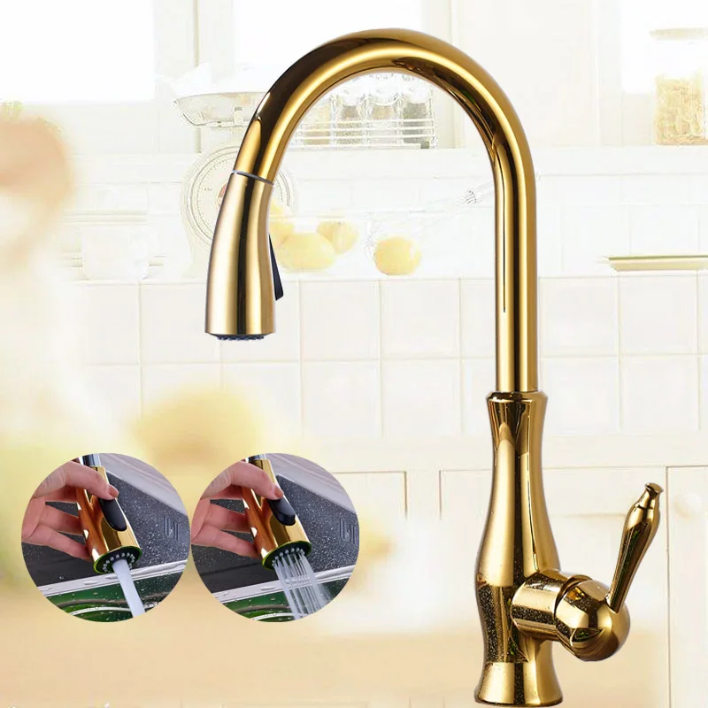 Golden kitchen Tap A