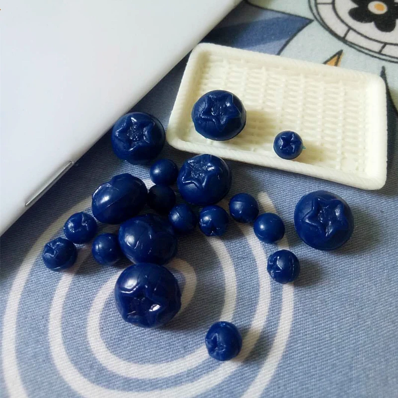 mini fake blueberry