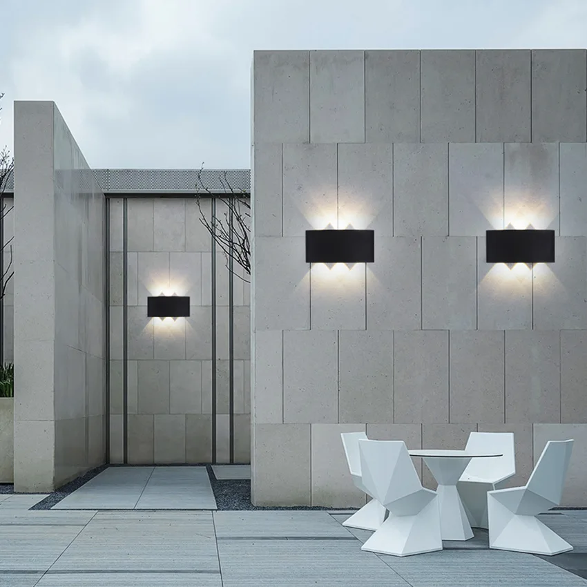 Outdoor lighting Lamp Modern LED Outdoor Wall Lamps Waterproof IP65 Porch Light Up Down LED Sconce Exterior Lighting Garden