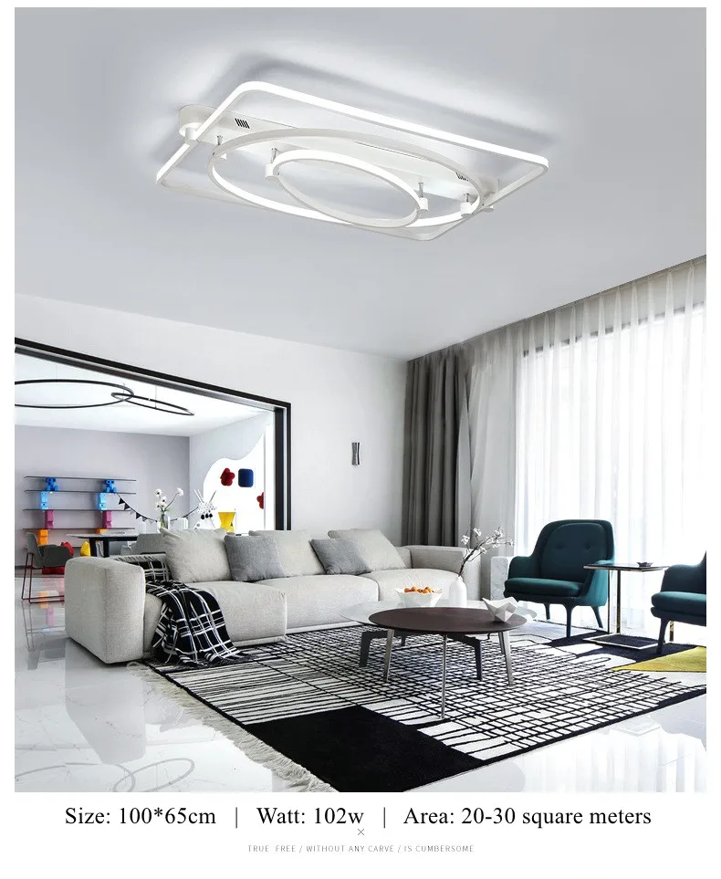 modern led chandelier living room chandeliers ceiling fixtures 4