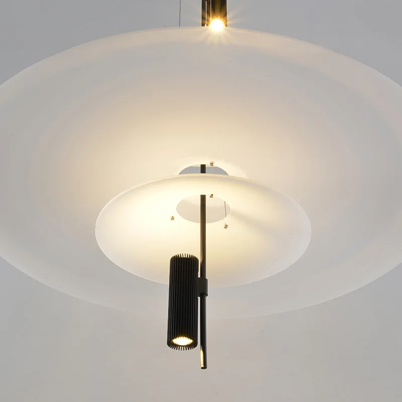  Modern Acrylic LED Pendant Light Shadow Dining Room Kitchen Light Designer Hanging Lamps Indoor Lig - 32942820347