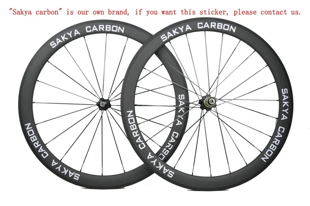 Excellent Road bike full carbon wheels 50mm clincher wheels 50mm tubular wheels 20.5mm 23mm 25mm wide with NOVATEC A271SB F372SB hub 4