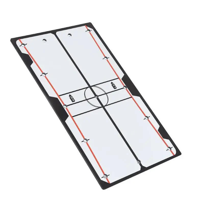 Подкладка для гольфа зеркальная шариковая розетка и контроль заднего хода обучающая помощь Твердые гвоздики гольф качели прямой