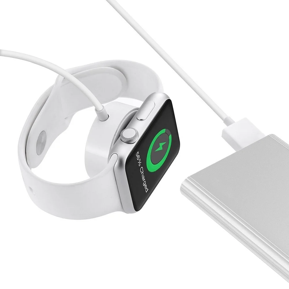 2018 Беспроводное зарядное устройство для iWatch Series 2 3 USB Магнитный зарядный кабель