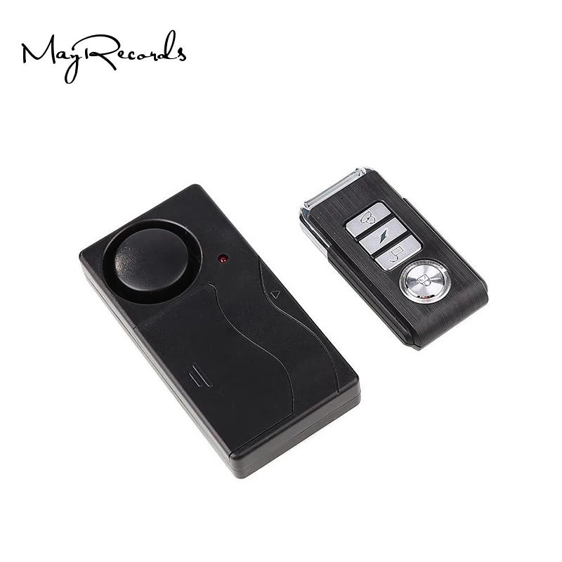 

Free Shipping Burglar Alarm Home Security Wireless Remote Control Vibration Motorcycle Bike Door Window Detector