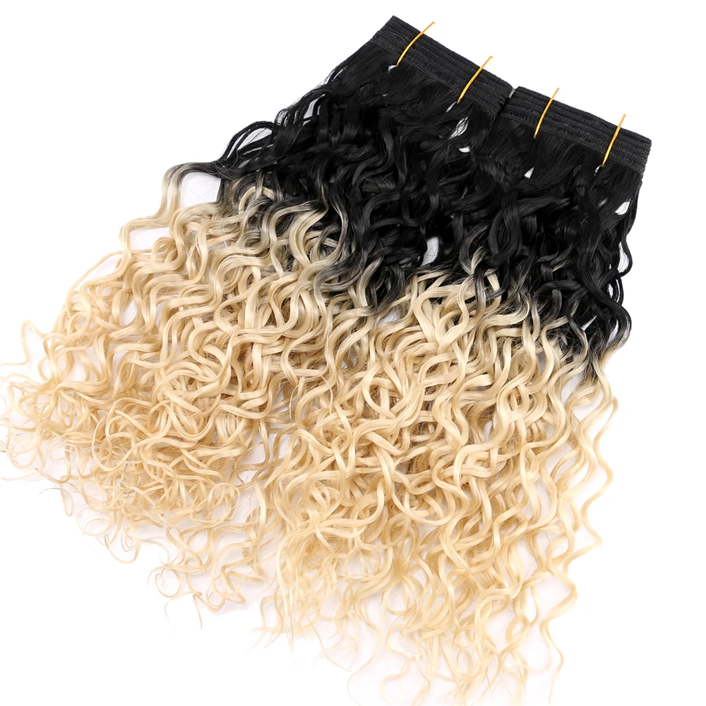 Cabelo Extensões de Cabelo Sintético de Fibra